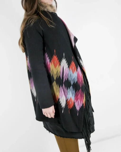 La Piscine Paris Manteau ethnique à col amovible Bazar Deluxe*Femme Manteaux