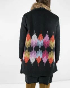 La Piscine Paris Manteau ethnique à col amovible Bazar Deluxe*Femme Manteaux