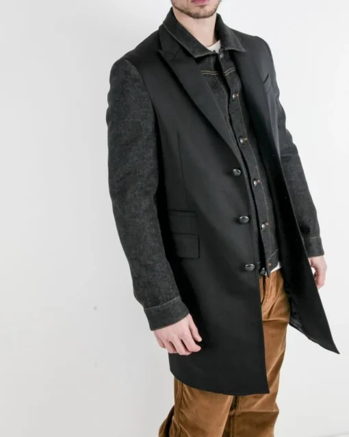 La Piscine Paris Manteau fantaisie à veste en jean Luca Roda*Homme Manteaux