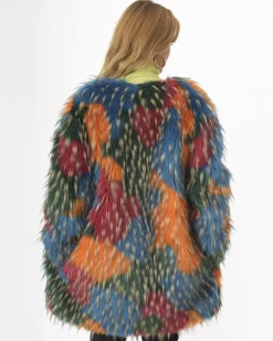 La Piscine Paris Manteau fausse fourrure Sorelle Secli*Femme Manteaux