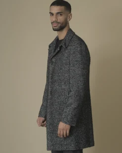La Piscine Paris Manteau à chevrons Daniele Papa*Homme Manteaux