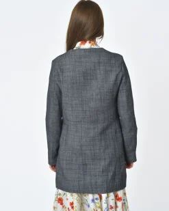 La Piscine Paris Manteau gris anthracite A.G & Frog*Femme Manteaux