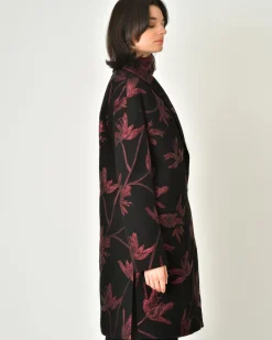 La Piscine Paris Manteau large à imprimé jacquard Malloni*Femme Manteaux