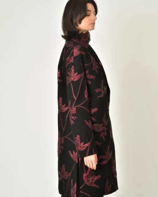 La Piscine Paris Manteau large à imprimé jacquard Malloni*Femme Manteaux
