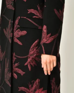 La Piscine Paris Manteau large à imprimé jacquard Malloni*Femme Manteaux
