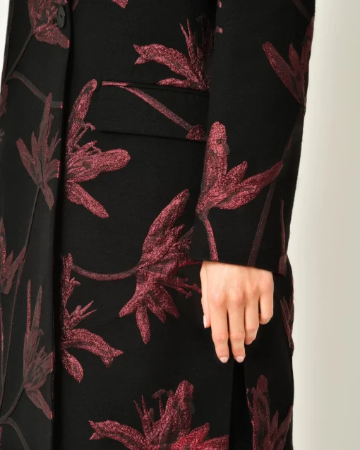 La Piscine Paris Manteau large à imprimé jacquard Malloni*Femme Manteaux