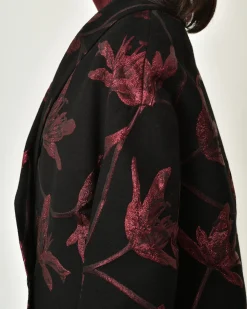 La Piscine Paris Manteau large à imprimé jacquard Malloni*Femme Manteaux