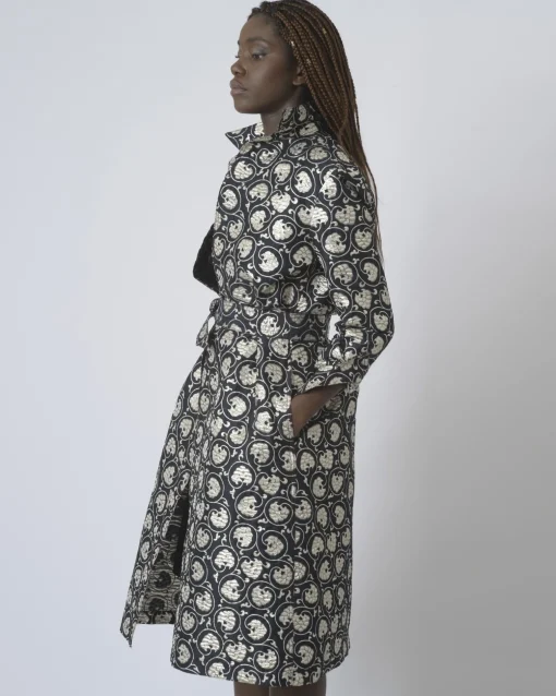 La Piscine Paris Manteau léger en lurex Ter Et Bantine*Femme Manteaux