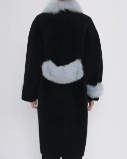 La Piscine Paris Manteau long en fourrure de vison Biancalani*Femme Manteaux