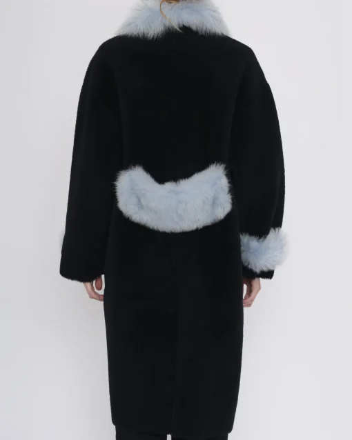 La Piscine Paris Manteau long en fourrure de vison Biancalani*Femme Manteaux