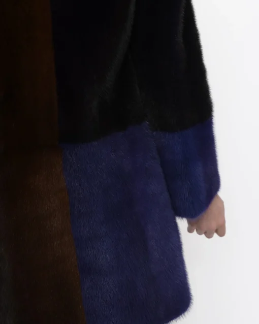 La Piscine Paris Manteau long en fourrure de Vison Biancalani*Femme Manteaux