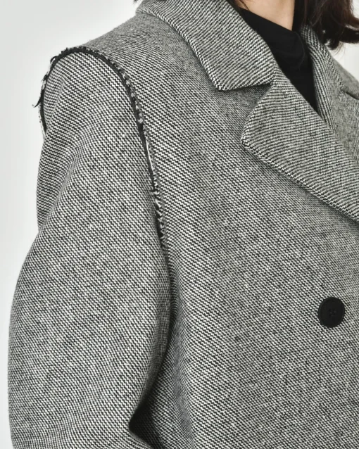 La Piscine Paris Manteau long en laine mélangée Malloni*Femme Manteaux