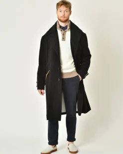 La Piscine Paris Manteau long en laine mélangée Xagon Man*Homme Manteaux