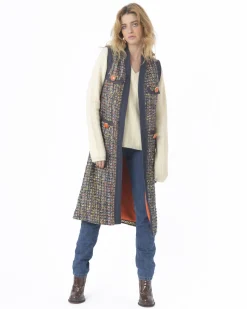 La Piscine Paris Manteau long sans manches Edward Achour*Femme Manteaux