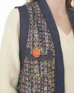 La Piscine Paris Manteau long sans manches Edward Achour*Femme Manteaux