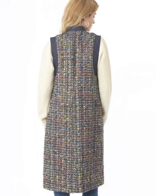 La Piscine Paris Manteau long sans manches Edward Achour*Femme Manteaux