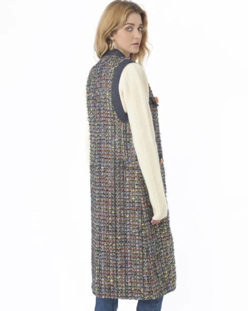 La Piscine Paris Manteau long sans manches Edward Achour*Femme Manteaux