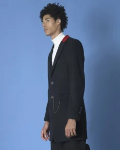 La Piscine Paris Manteau officier en laine Lords & Fools*Homme Manteaux