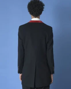 La Piscine Paris Manteau officier en laine Lords & Fools*Homme Manteaux