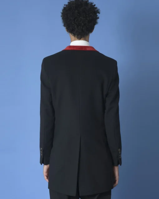 La Piscine Paris Manteau officier en laine Lords & Fools*Homme Manteaux