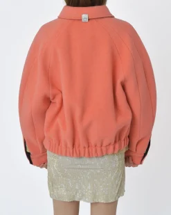 La Piscine Paris Manteau orange clair T_Coat*Femme Manteaux
