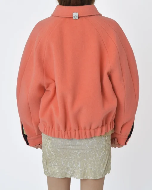 La Piscine Paris Manteau orange clair T_Coat*Femme Manteaux