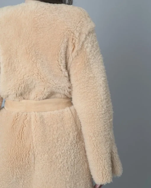 La Piscine Paris Manteau réversible en peau lainée Eleventy*Femme Manteaux