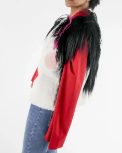 La Piscine Paris Manteau sans manches en chameau et chèvre Biancalani*Femme Manteaux|Blousons & Vestes