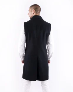 La Piscine Paris Manteau sans manches en laine Ly Adams*Homme Manteaux