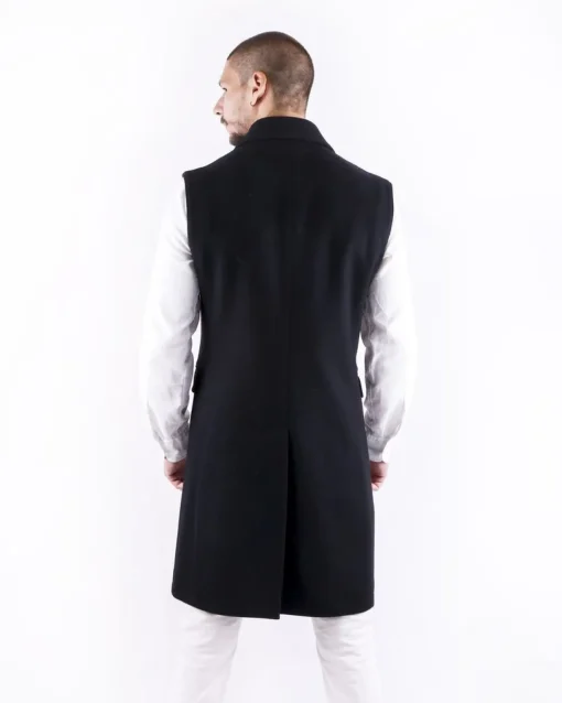 La Piscine Paris Manteau sans manches en laine Ly Adams*Homme Manteaux