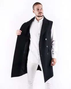 La Piscine Paris Manteau sans manches en laine Ly Adams*Homme Manteaux