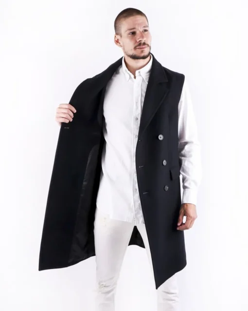La Piscine Paris Manteau sans manches en laine Ly Adams*Homme Manteaux