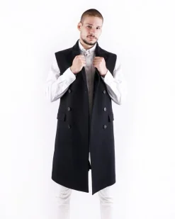 La Piscine Paris Manteau sans manches en laine Ly Adams*Homme Manteaux