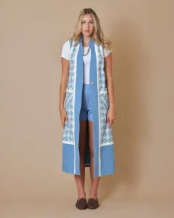 La Piscine Paris Manteau sans manches en tweed à empiècements Edward Achour*Femme Manteaux