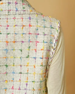La Piscine Paris Manteau sans manches en tweed Edward Achour*Femme Manteaux