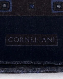 La Piscine Paris Maxi foulard 100% laine bicolore à motif Corneliani*Homme Écharpes, Foulards