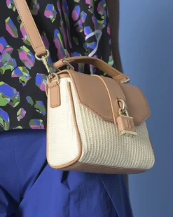 La Piscine Paris Mini sac à main en paille Kassandre*Femme Sacs