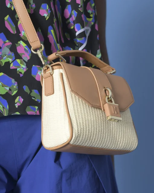 La Piscine Paris Mini sac à main en paille Kassandre*Femme Sacs