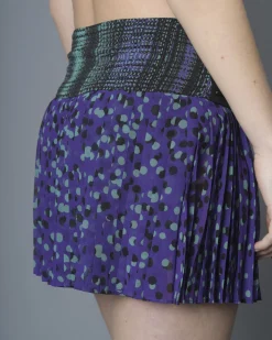 La Piscine Paris Mini-jupe plissé à motif pois Just Cavalli*Femme Jupes