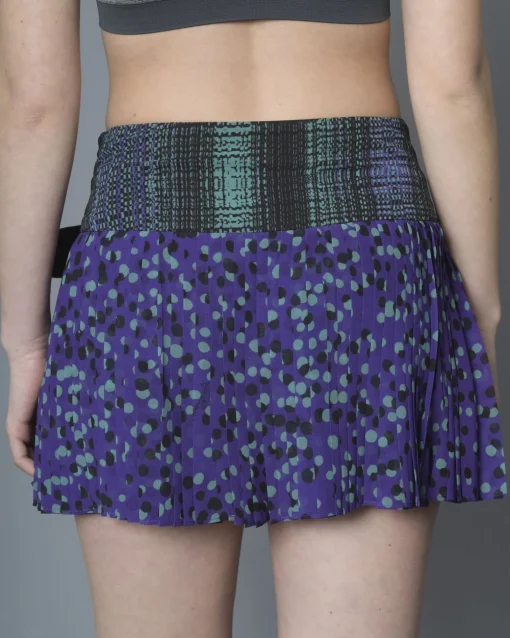 La Piscine Paris Mini-jupe plissé à motif pois Just Cavalli*Femme Jupes