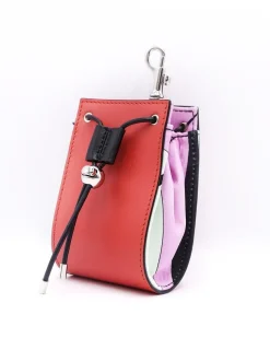 La Piscine Paris Mini-sac en cuir et en tissu imprimé Pucci*Femme Sacs