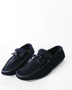 La Piscine Paris Mocassin bateau en daim Premiata*Homme Chaussures