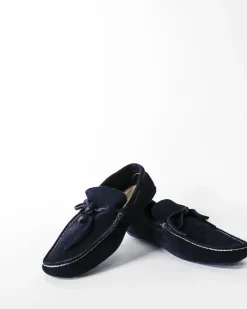 La Piscine Paris Mocassin bateau en daim Premiata*Homme Chaussures