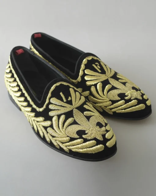 La Piscine Paris Mocassins à broderies Lords & Fools*Homme Chaussures