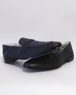 La Piscine Paris Mocassins en cuir effet croco Moreschi*Homme Chaussures