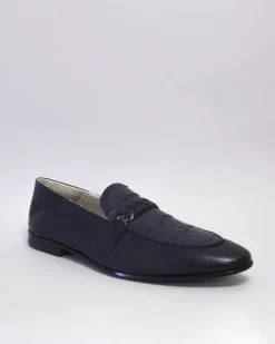La Piscine Paris Mocassins en cuir effet croco Moreschi*Homme Chaussures