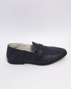 La Piscine Paris Mocassins en cuir effet croco Moreschi*Homme Chaussures