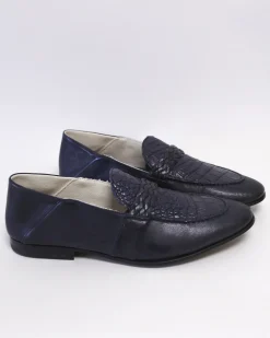 La Piscine Paris Mocassins en cuir effet croco Moreschi*Homme Chaussures