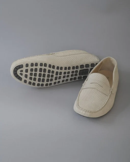 La Piscine Paris Mocassins en daim tressé Casheart*Homme Chaussures