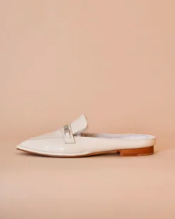 La Piscine Paris Mules en cuir à bout pointu Peserico*Femme Chaussures
